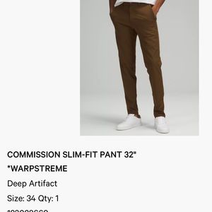 LL commission Pant 34 x 32